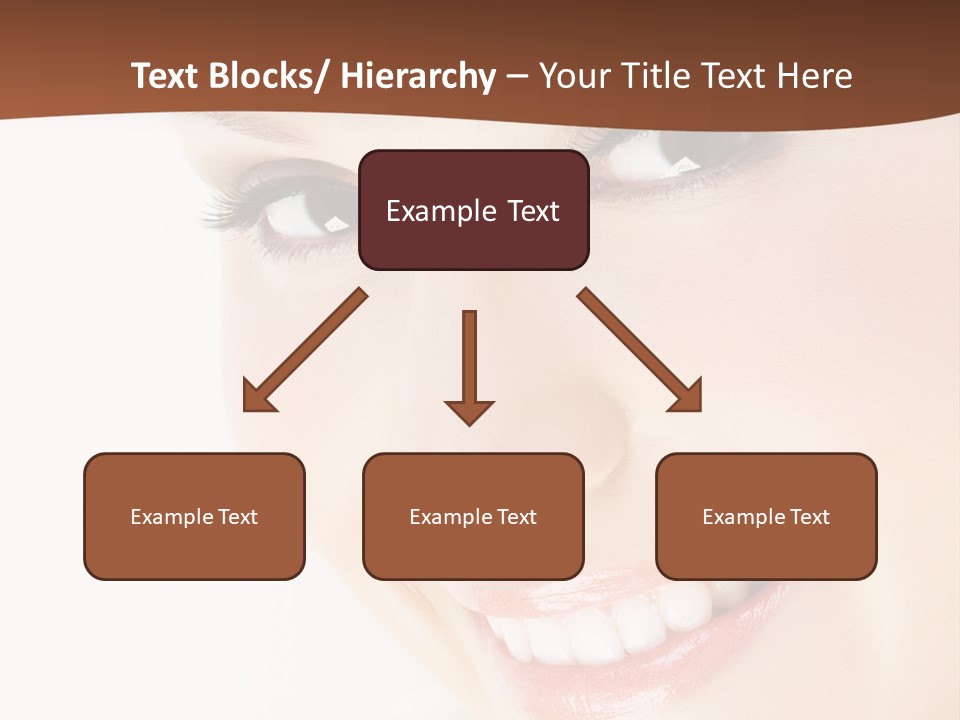 Blonde Flower Healthcare PowerPoint Template