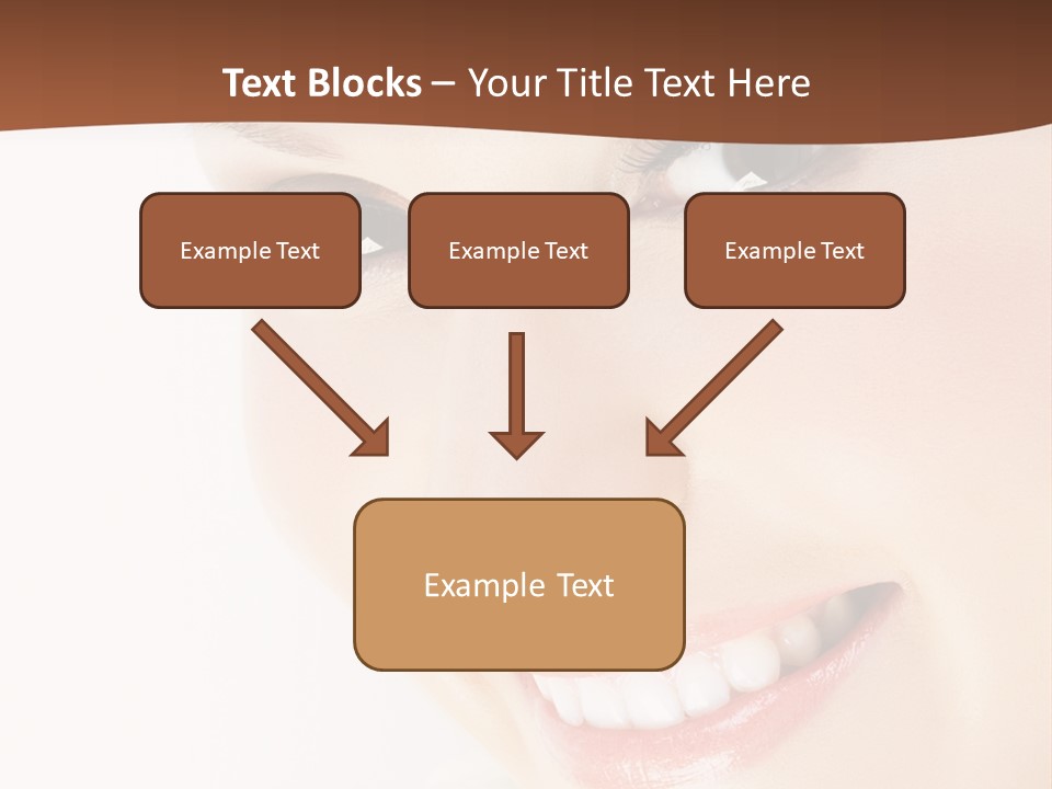 Blonde Flower Healthcare PowerPoint Template