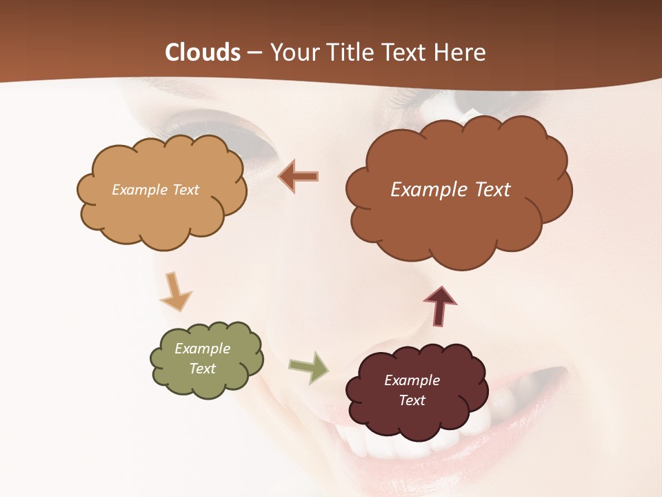 Blonde Flower Healthcare PowerPoint Template