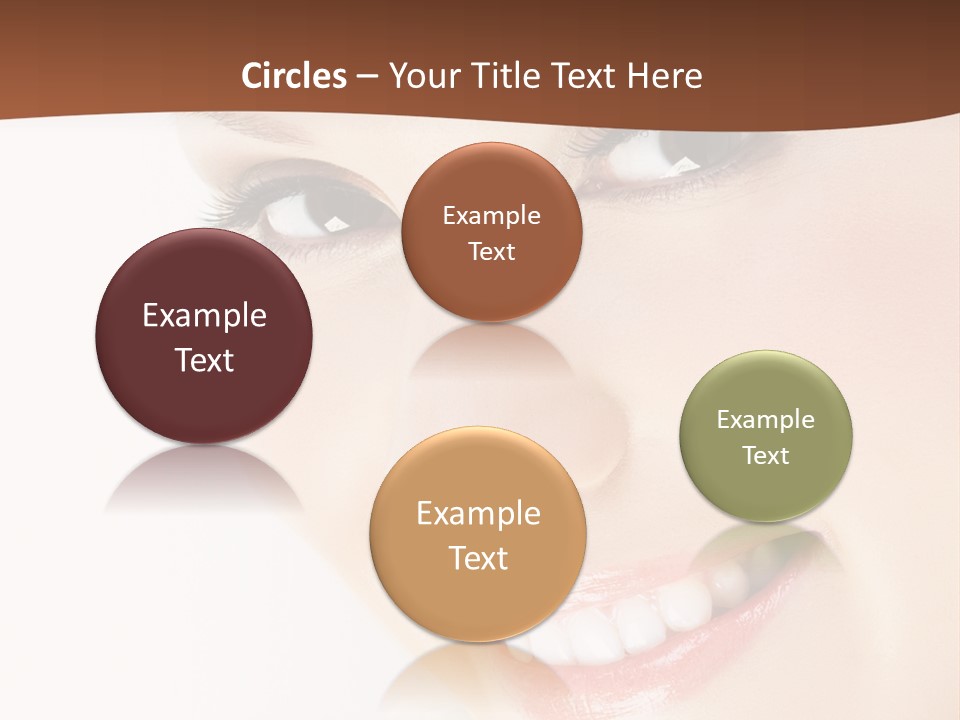 Blonde Flower Healthcare PowerPoint Template