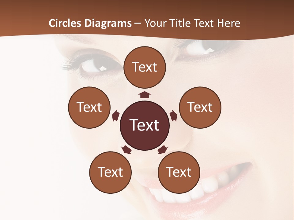 Blonde Flower Healthcare PowerPoint Template