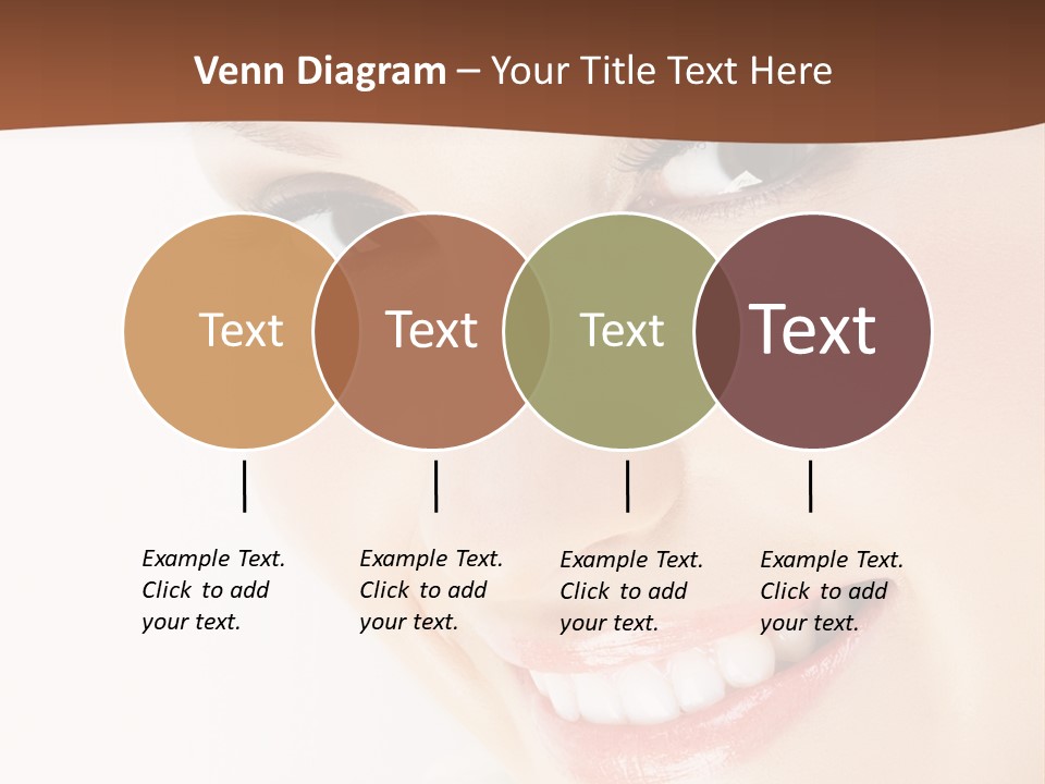 Blonde Flower Healthcare PowerPoint Template