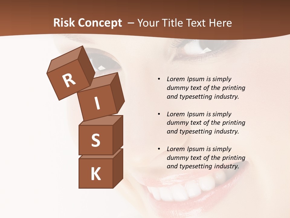 Blonde Flower Healthcare PowerPoint Template