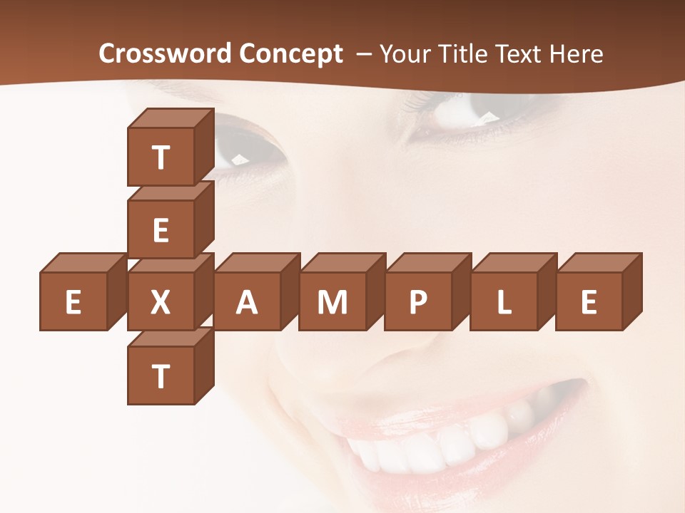 Blonde Flower Healthcare PowerPoint Template