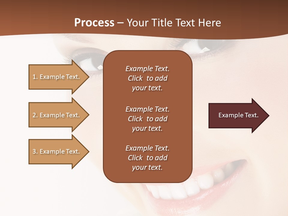 Blonde Flower Healthcare PowerPoint Template