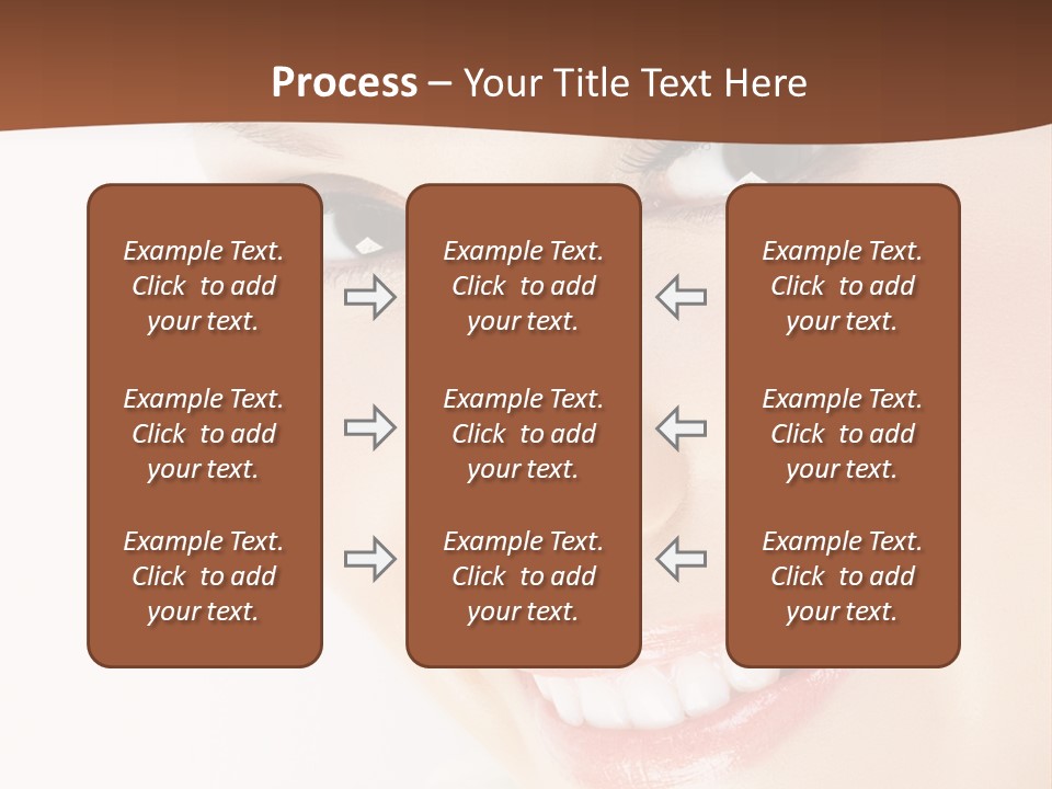 Blonde Flower Healthcare PowerPoint Template