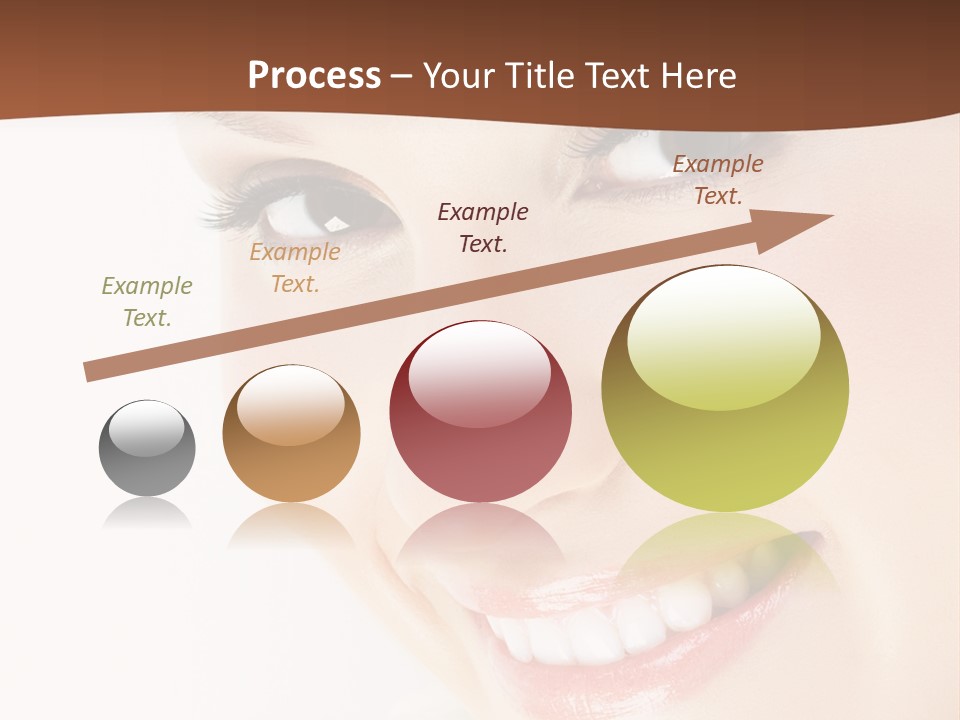 Blonde Flower Healthcare PowerPoint Template