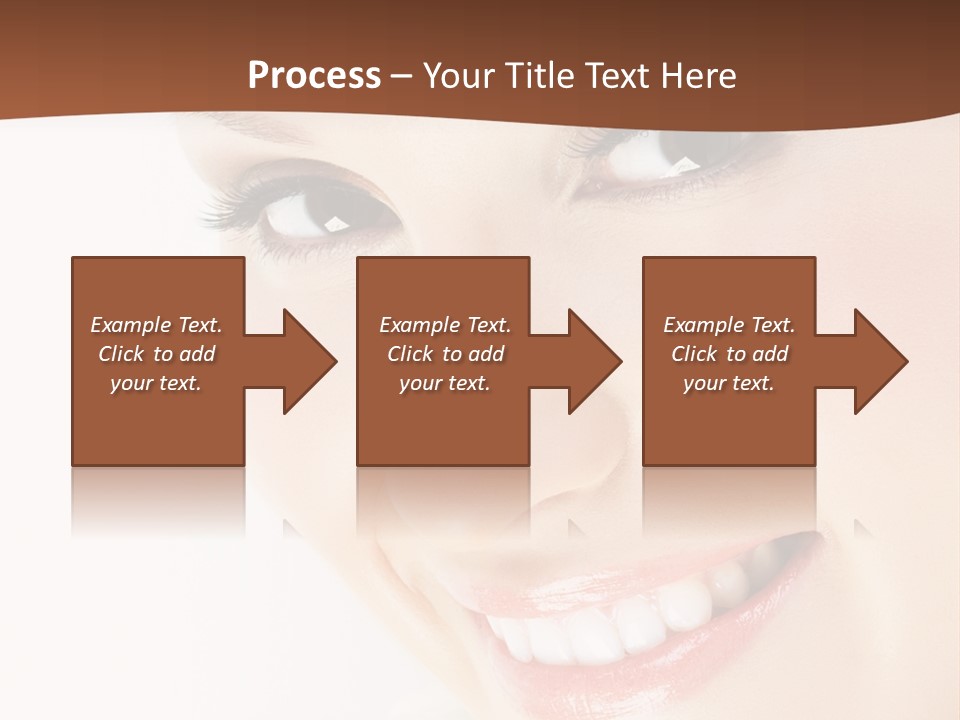 Blonde Flower Healthcare PowerPoint Template