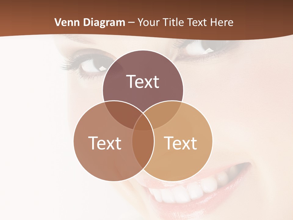 Blonde Flower Healthcare PowerPoint Template