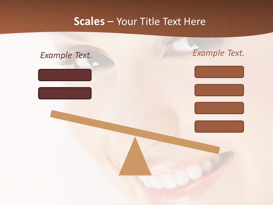 Blonde Flower Healthcare PowerPoint Template