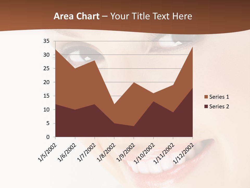 Blonde Flower Healthcare PowerPoint Template