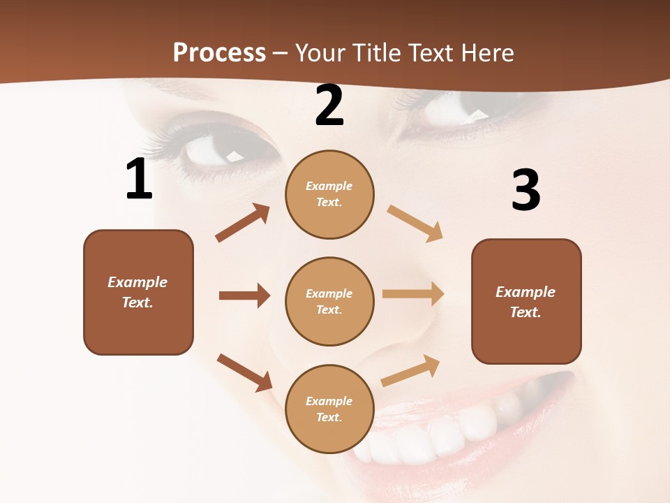 Blonde Flower Healthcare PowerPoint Template