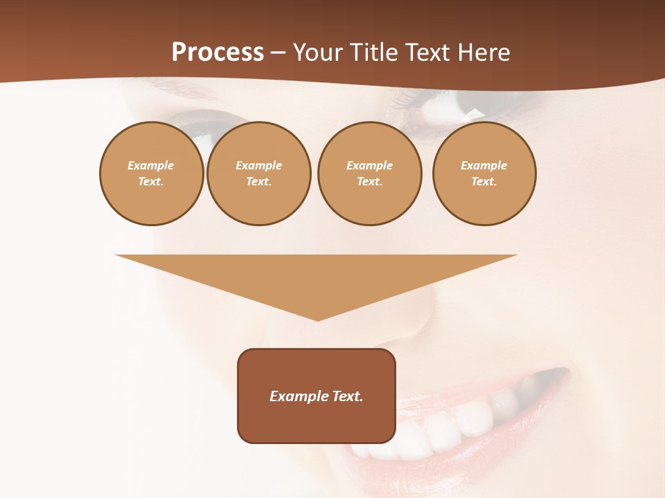 Blonde Flower Healthcare PowerPoint Template