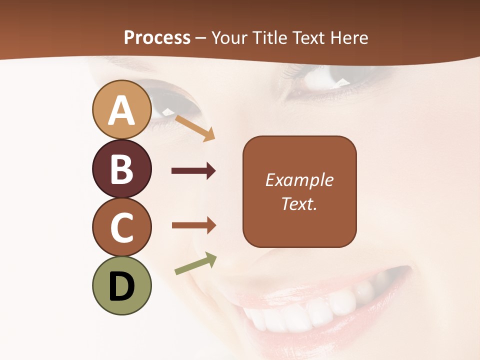 Blonde Flower Healthcare PowerPoint Template