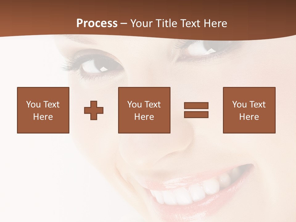 Blonde Flower Healthcare PowerPoint Template