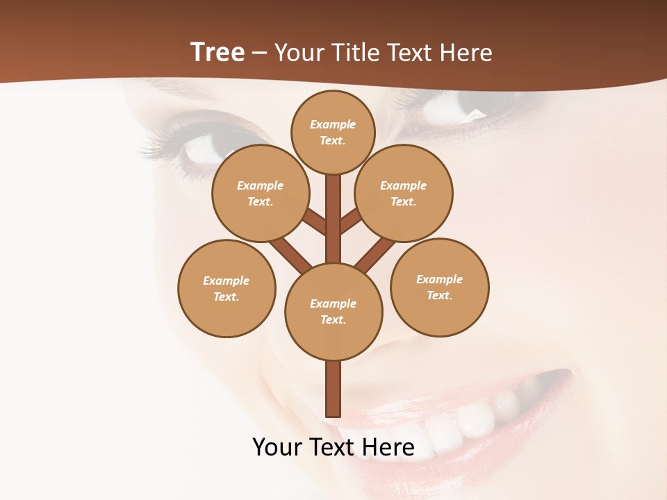 Blonde Flower Healthcare PowerPoint Template