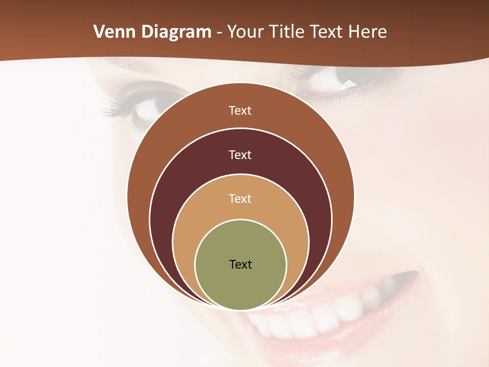 Blonde Flower Healthcare PowerPoint Template