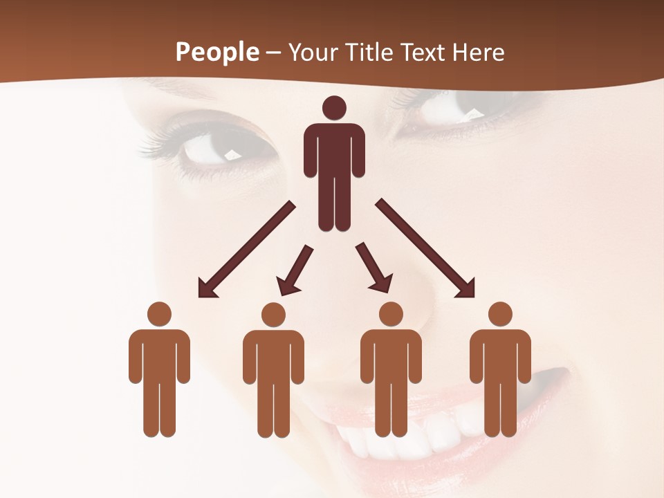 Blonde Flower Healthcare PowerPoint Template