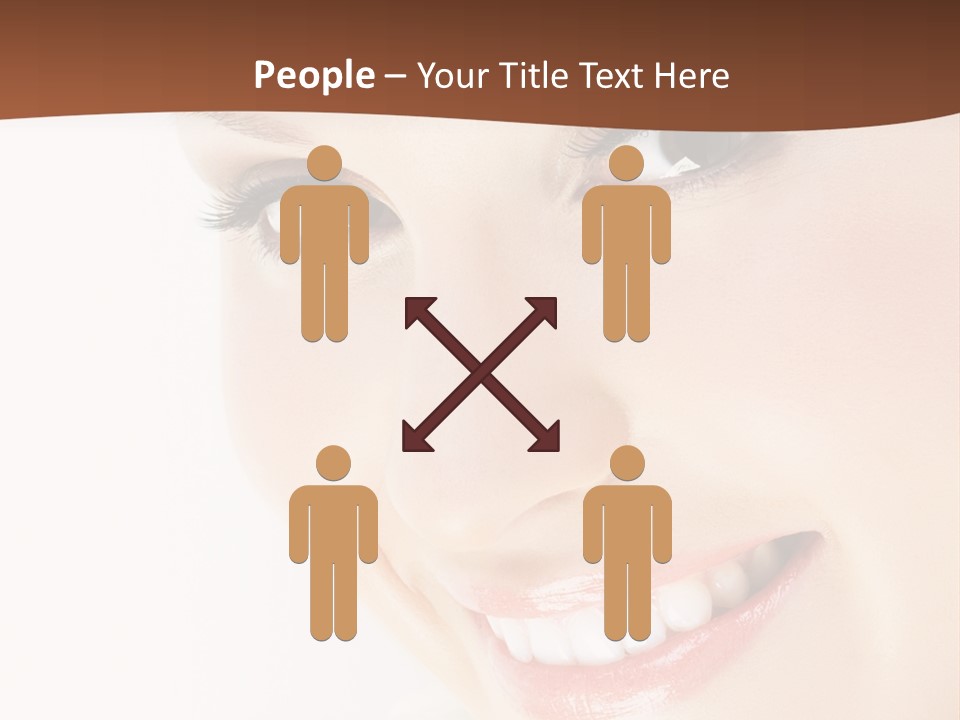 Blonde Flower Healthcare PowerPoint Template