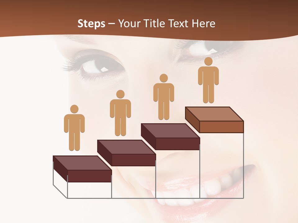 Blonde Flower Healthcare PowerPoint Template