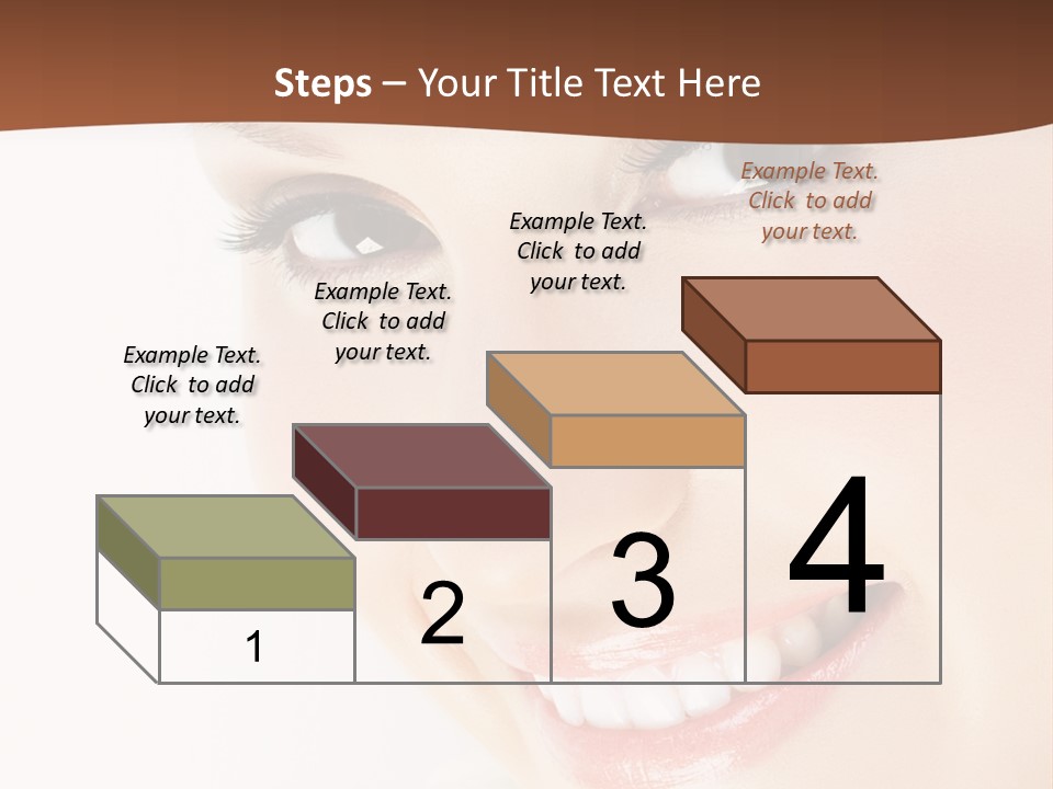 Blonde Flower Healthcare PowerPoint Template