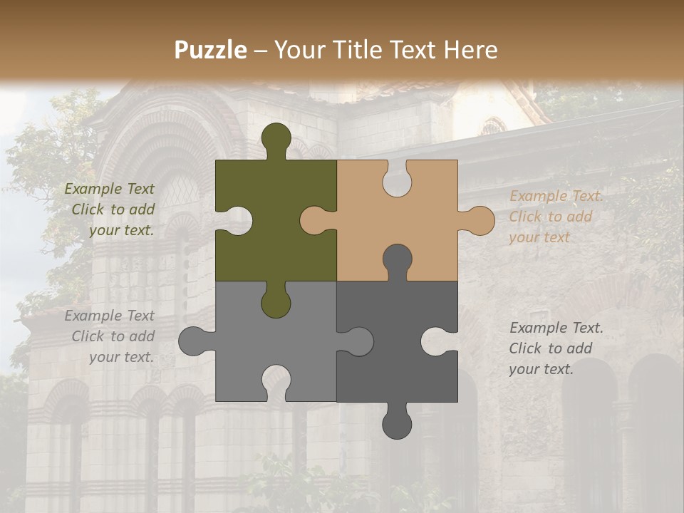 Dome Orthodox Religion PowerPoint Template