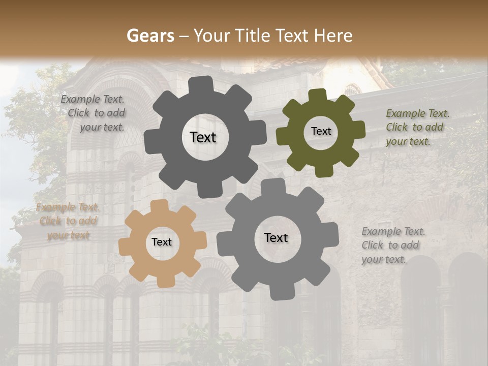 Dome Orthodox Religion PowerPoint Template