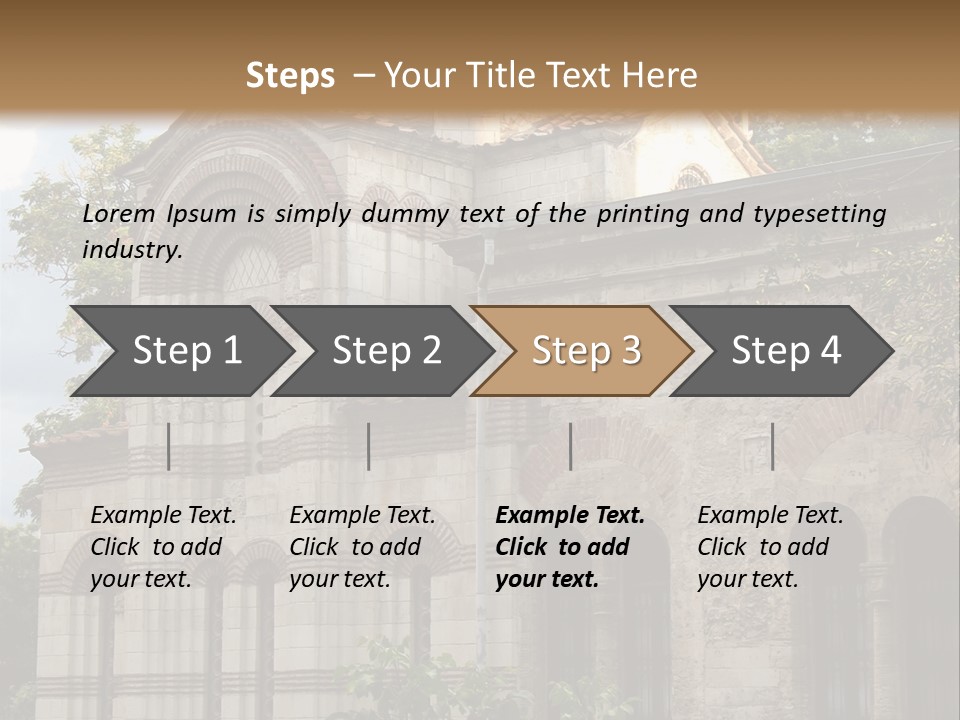 Dome Orthodox Religion PowerPoint Template