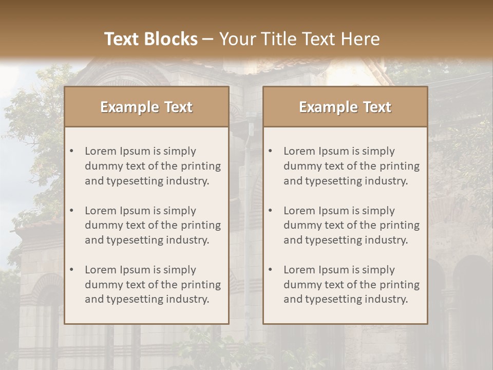 Dome Orthodox Religion PowerPoint Template