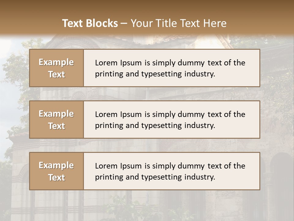 Dome Orthodox Religion PowerPoint Template