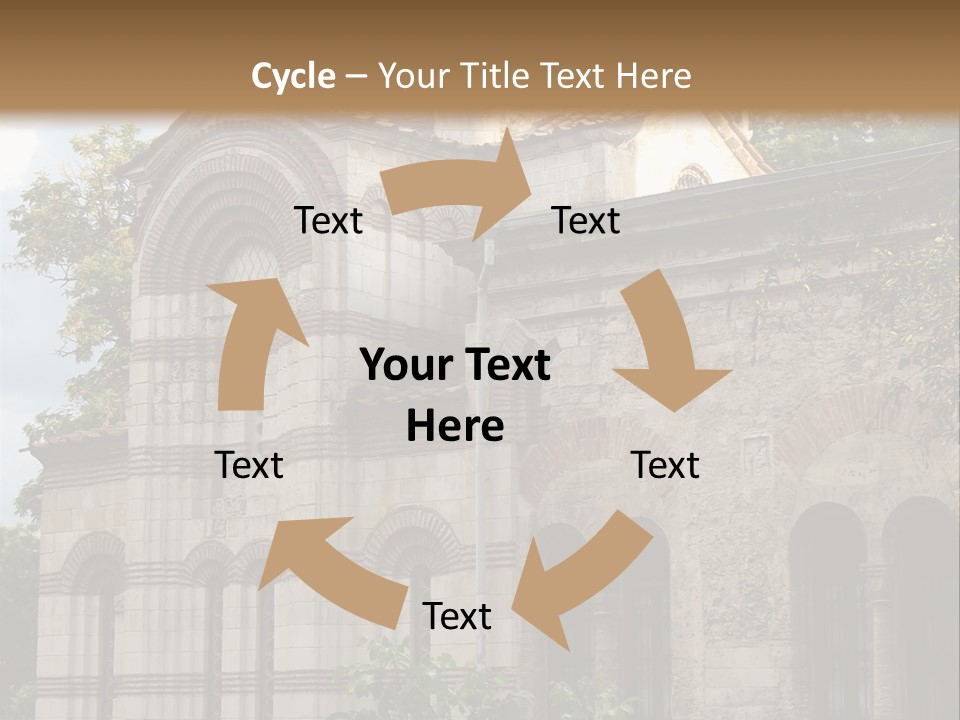 Dome Orthodox Religion PowerPoint Template