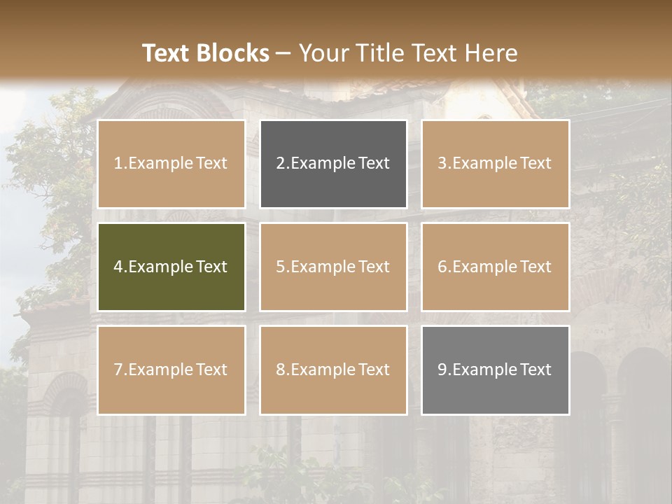 Dome Orthodox Religion PowerPoint Template