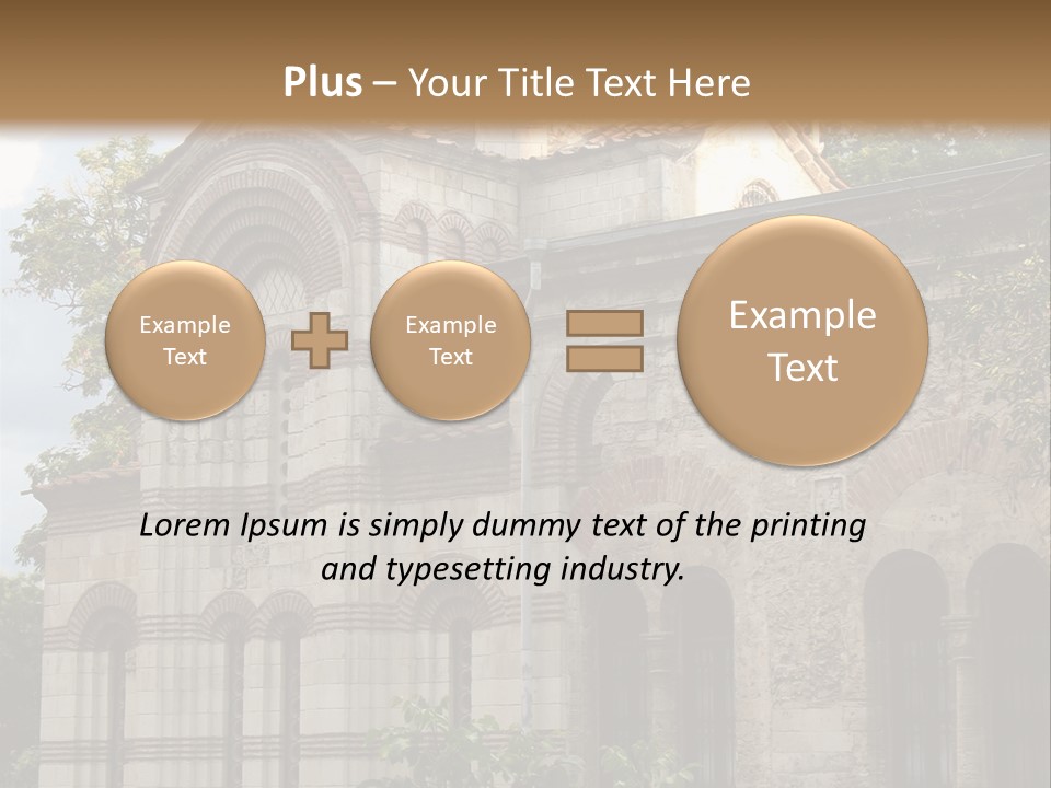 Dome Orthodox Religion PowerPoint Template
