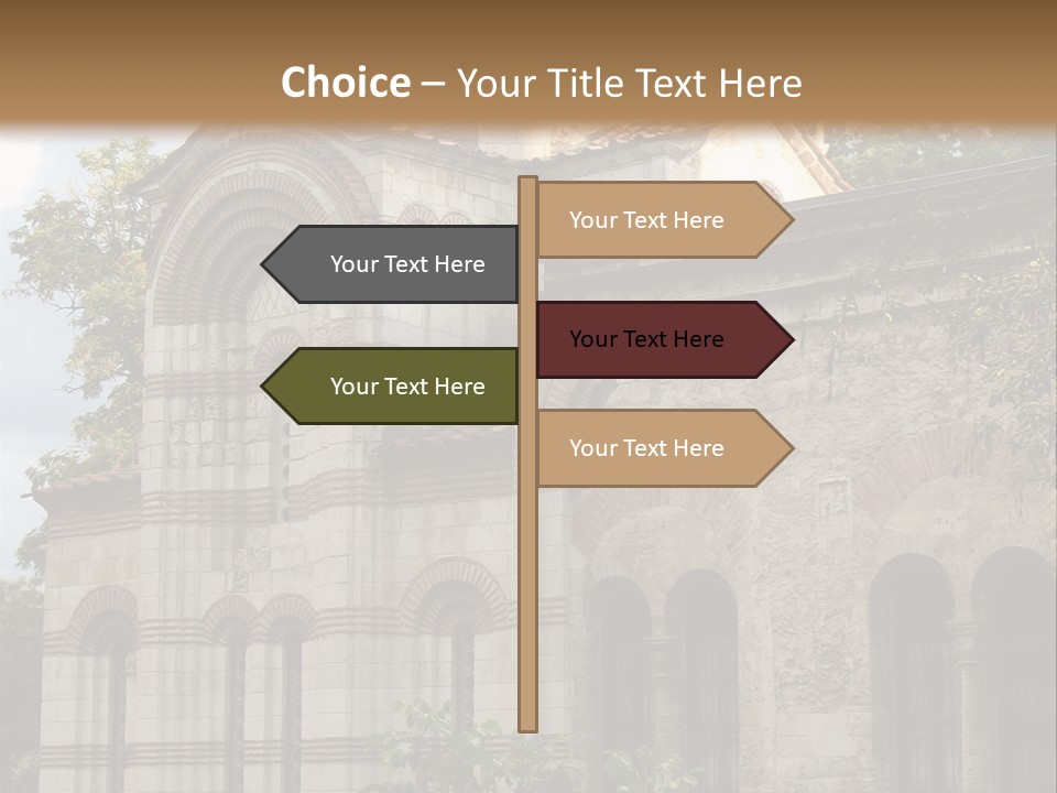Dome Orthodox Religion PowerPoint Template