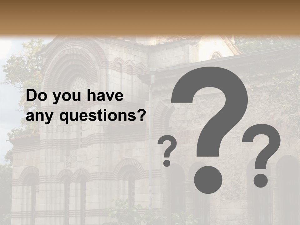 Dome Orthodox Religion PowerPoint Template