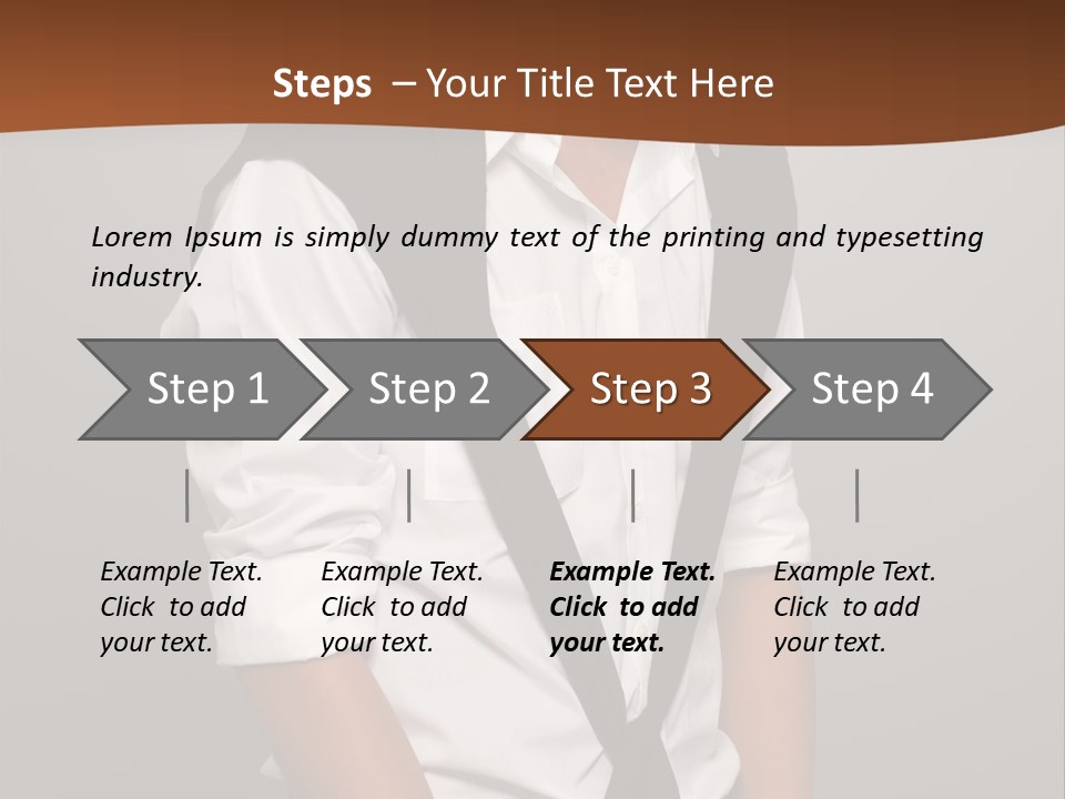 Lifestyle Beautiful Fit PowerPoint Template