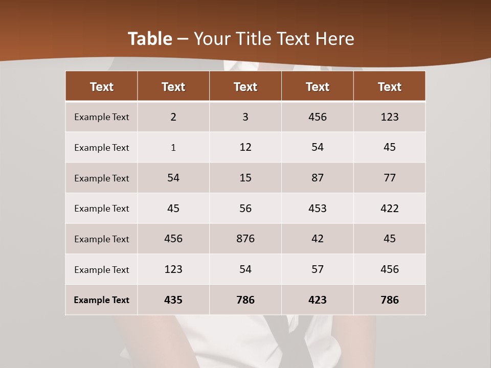 Lifestyle Beautiful Fit PowerPoint Template