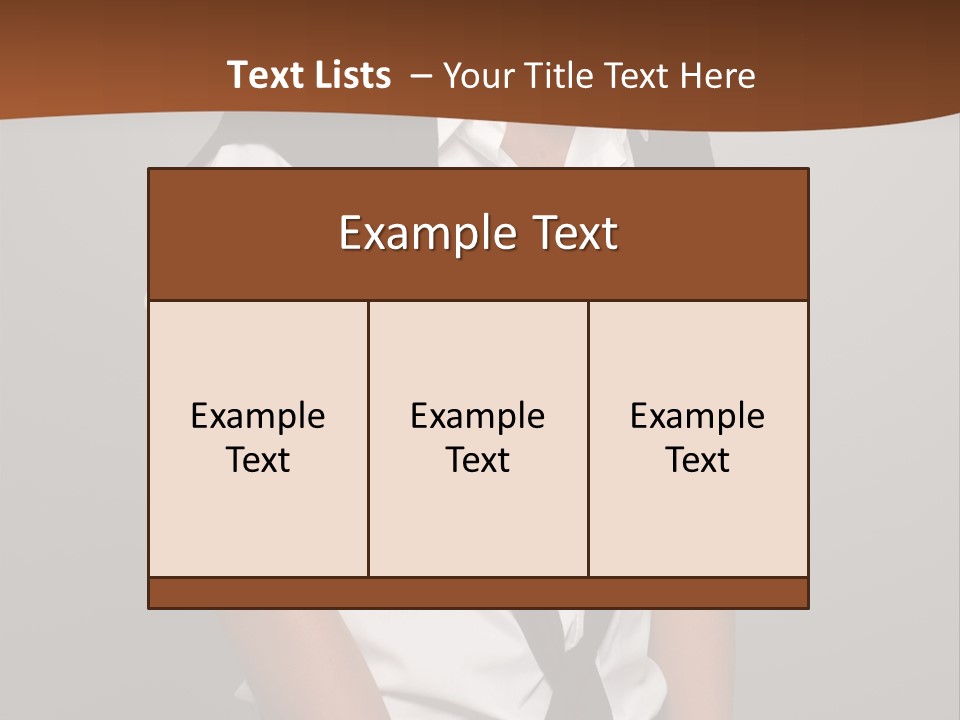 Lifestyle Beautiful Fit PowerPoint Template