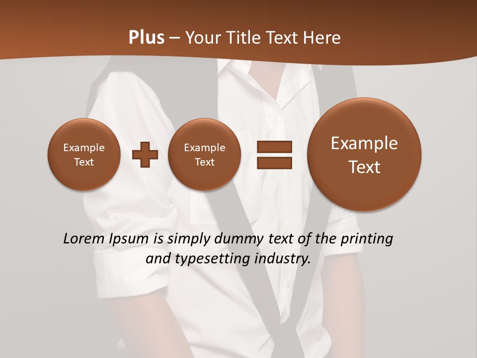 Lifestyle Beautiful Fit PowerPoint Template