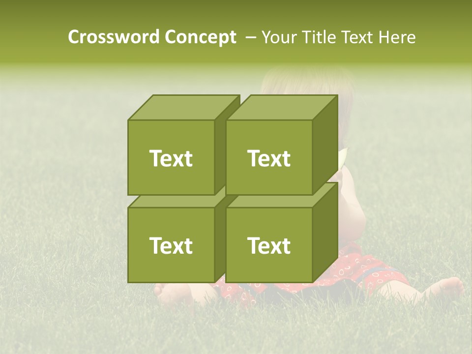 Dress Barefoot Summer PowerPoint Template