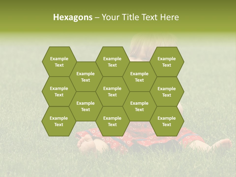 Dress Barefoot Summer PowerPoint Template