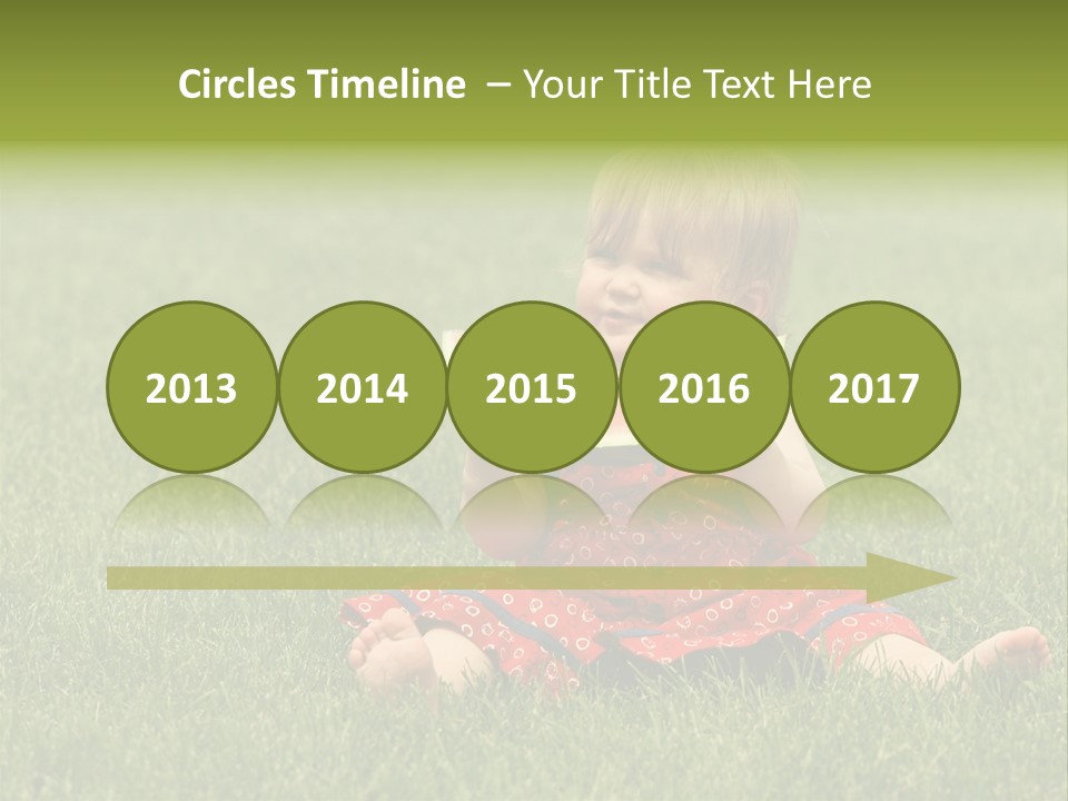 Dress Barefoot Summer PowerPoint Template