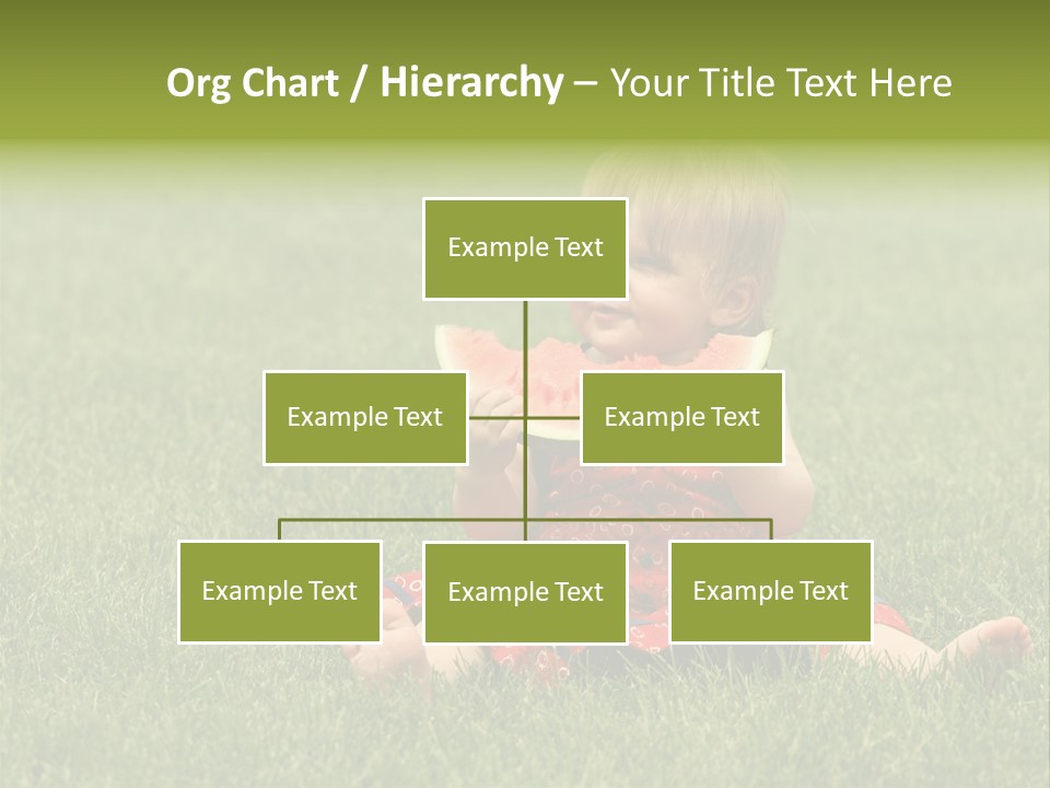 Dress Barefoot Summer PowerPoint Template