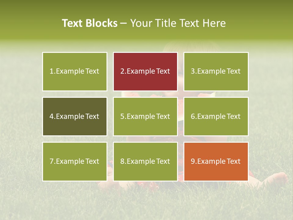 Dress Barefoot Summer PowerPoint Template