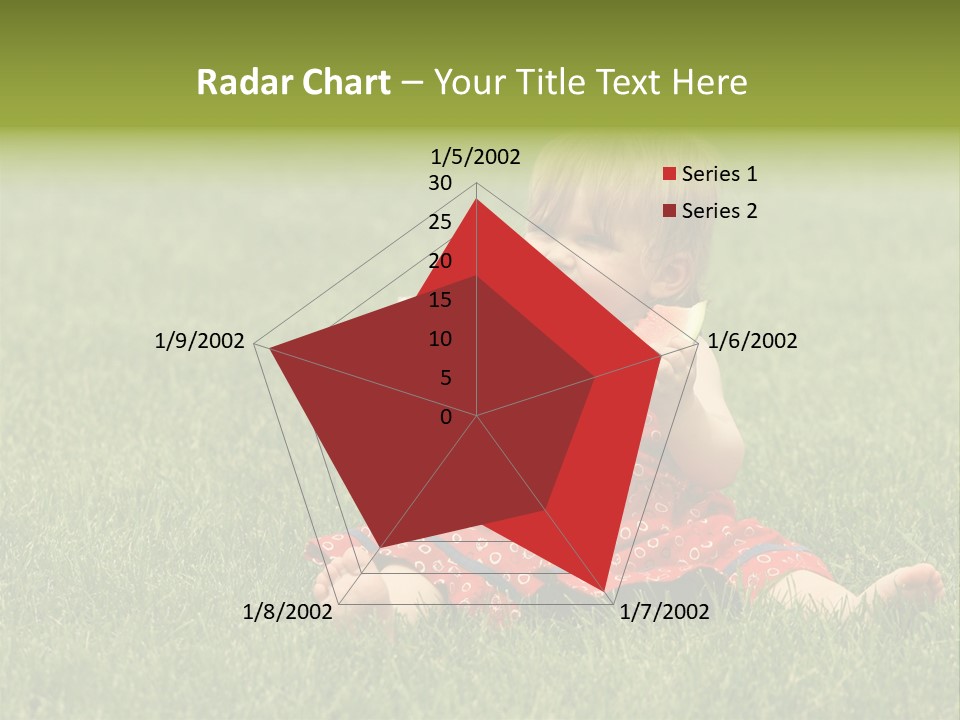 Dress Barefoot Summer PowerPoint Template