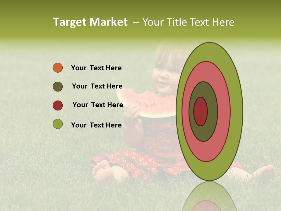 Dress Barefoot Summer PowerPoint Template