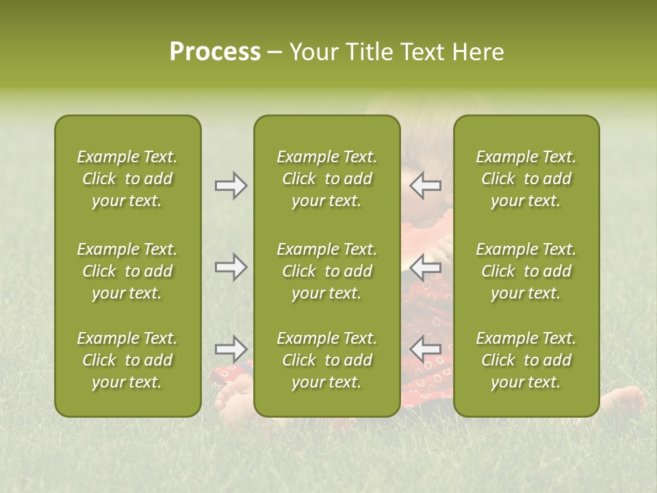 Dress Barefoot Summer PowerPoint Template