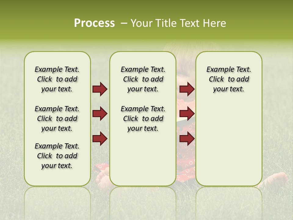 Dress Barefoot Summer PowerPoint Template