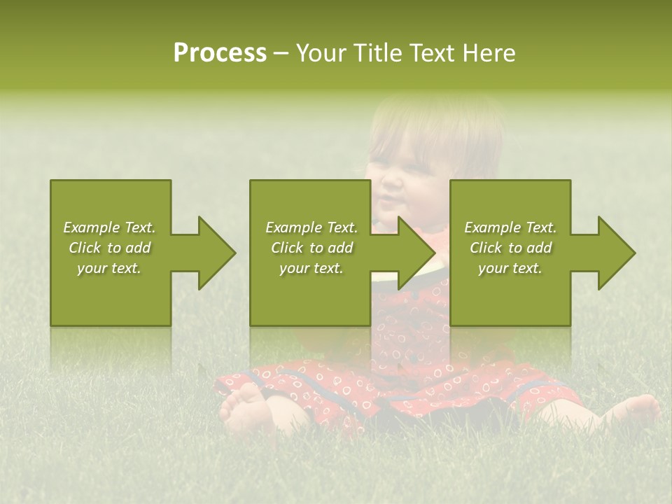 Dress Barefoot Summer PowerPoint Template