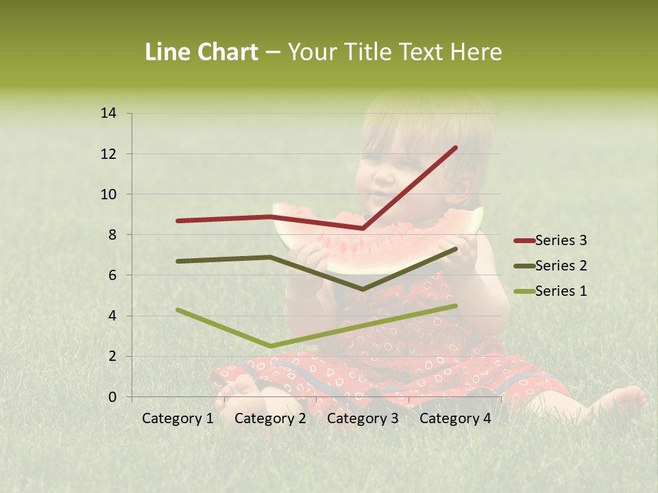 Dress Barefoot Summer PowerPoint Template